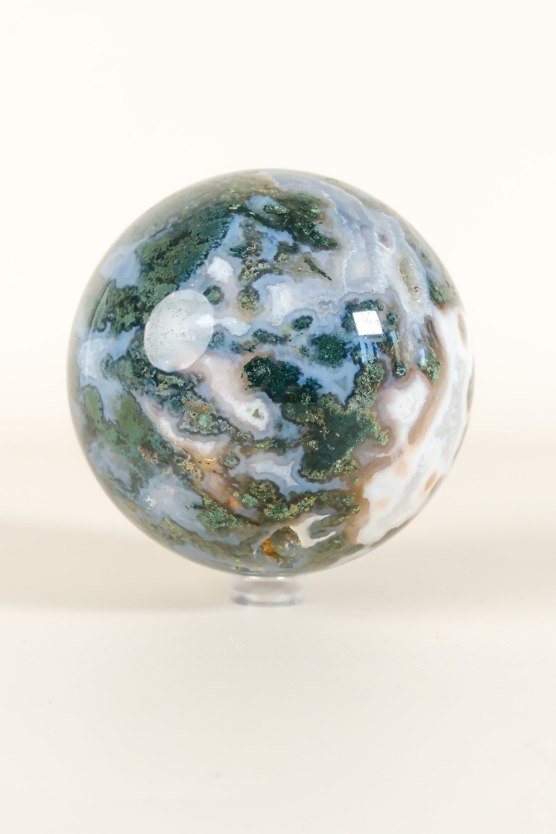 Moss Agate Sphere