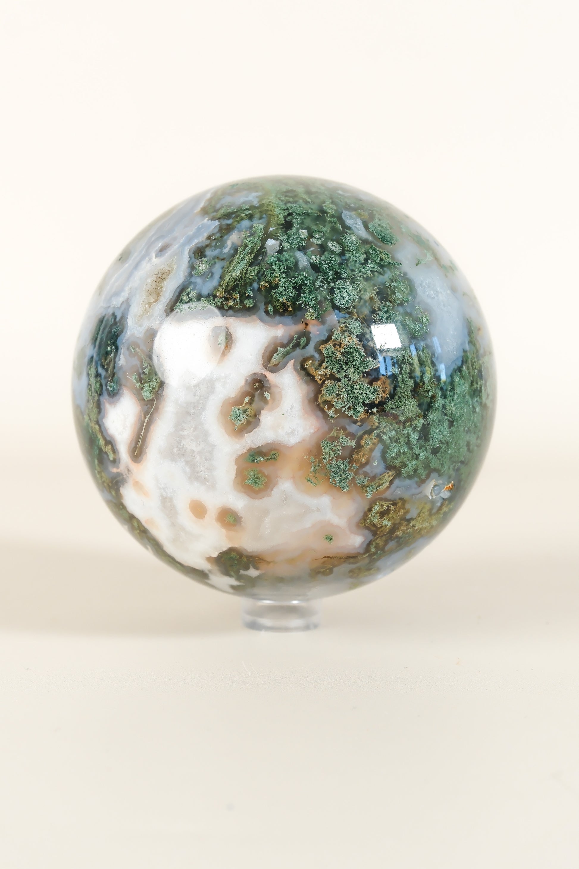 Moss Agate Sphere