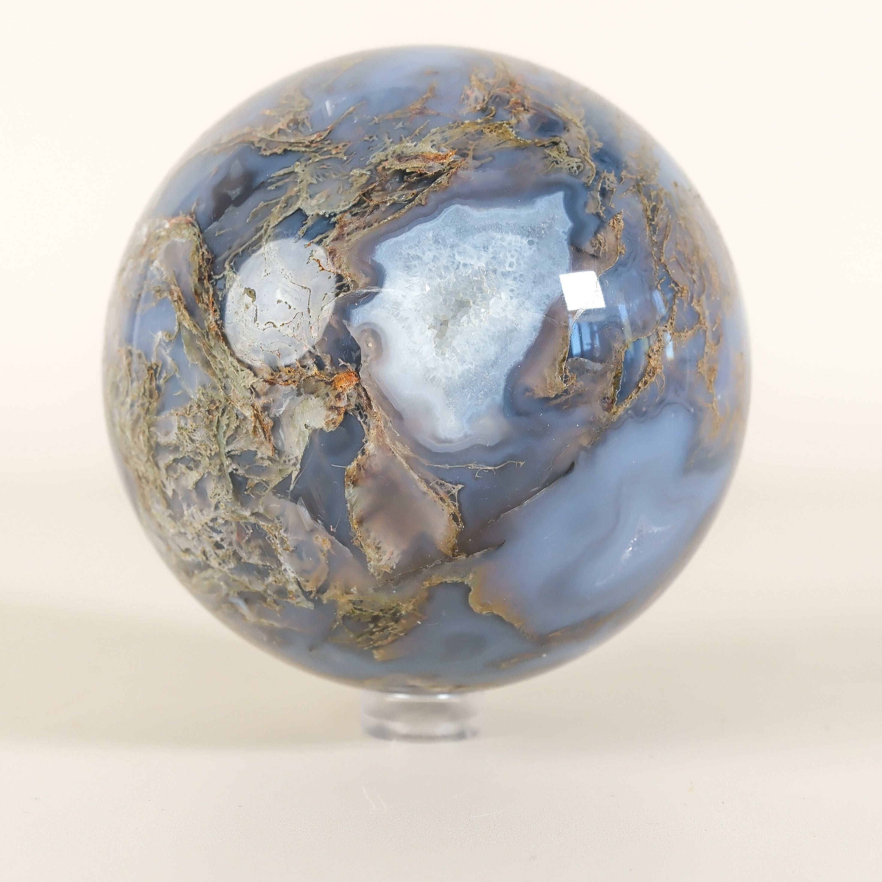 Moss Agate Sphere