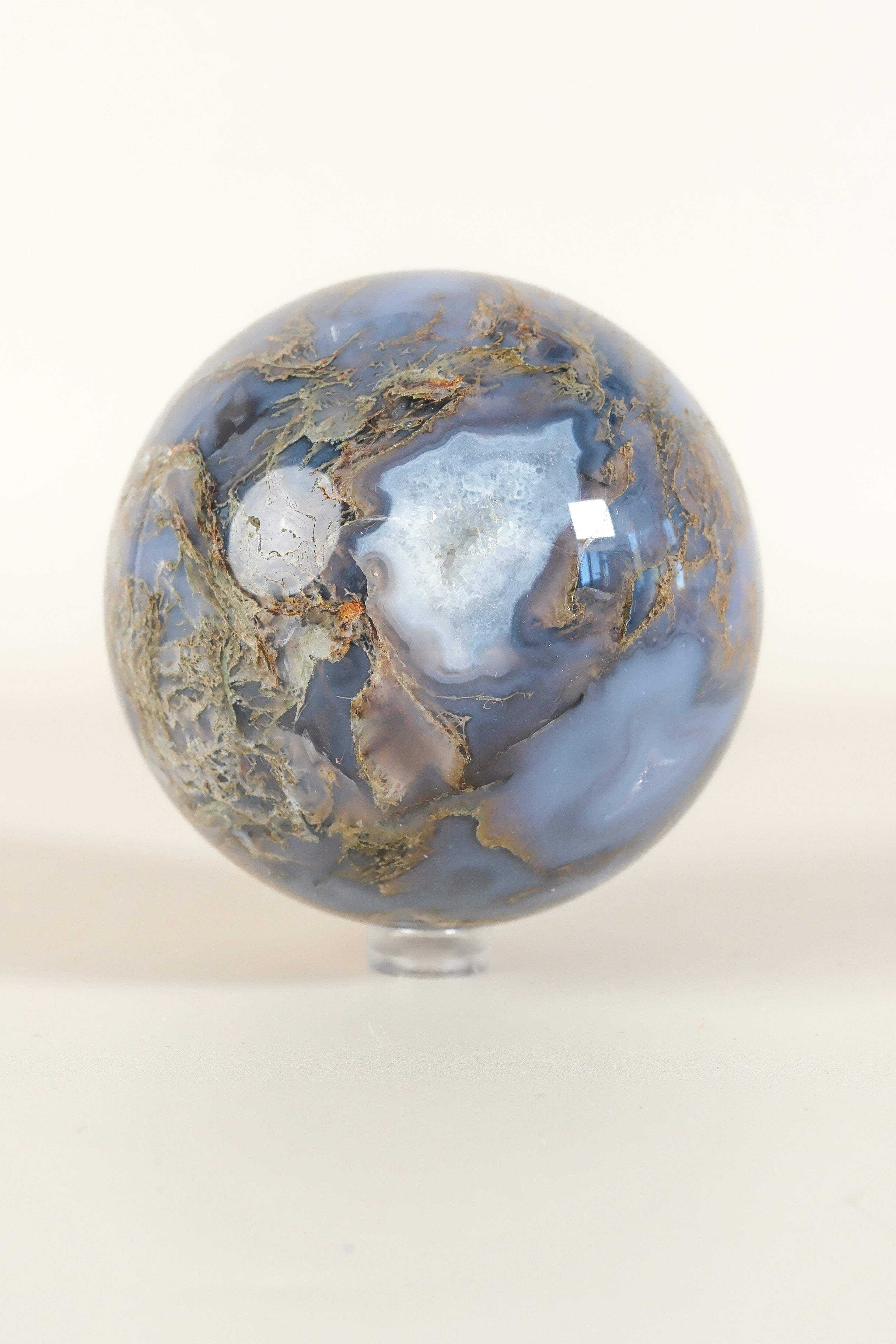 Moss Agate Sphere