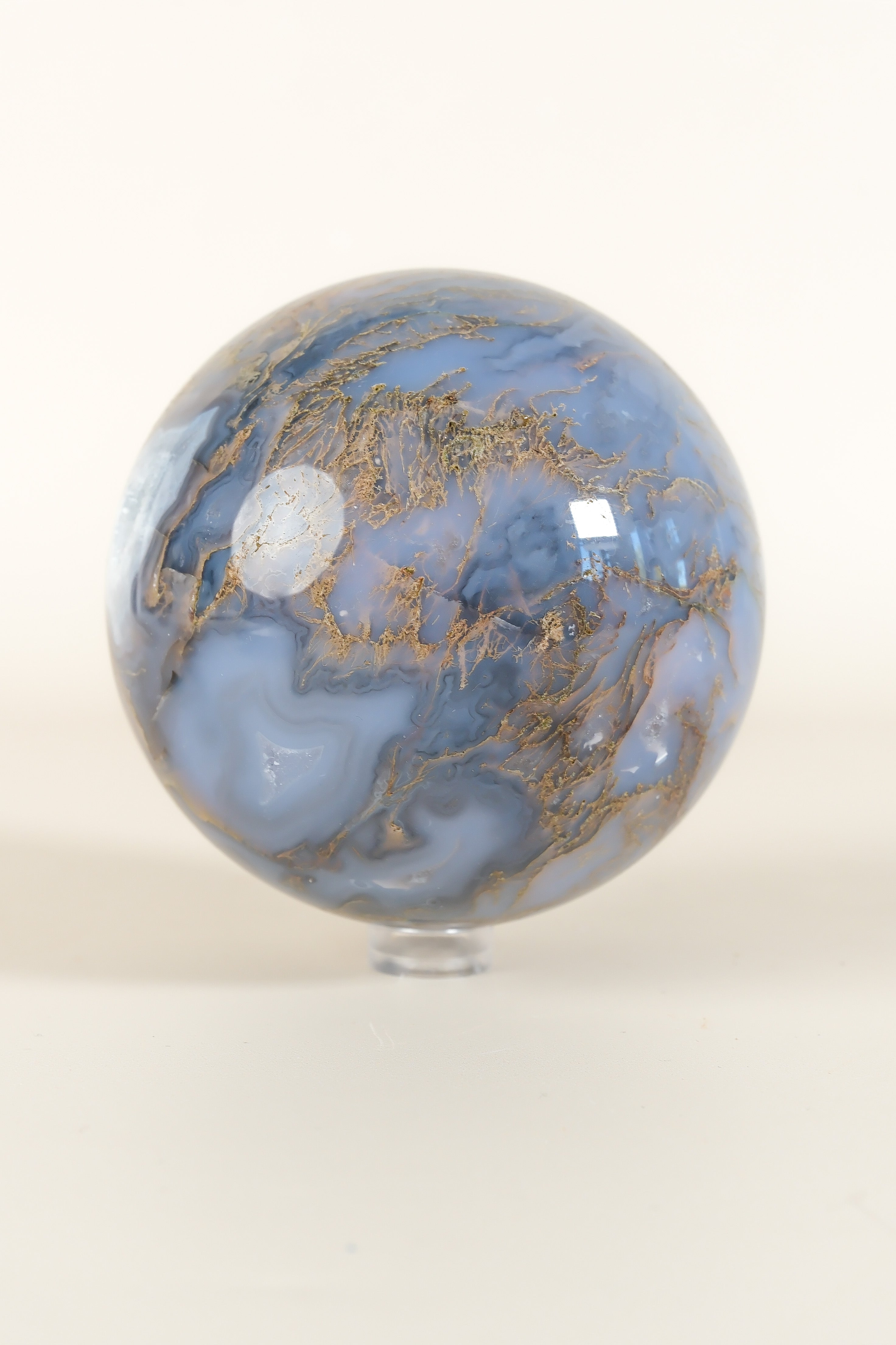 Moss Agate Sphere