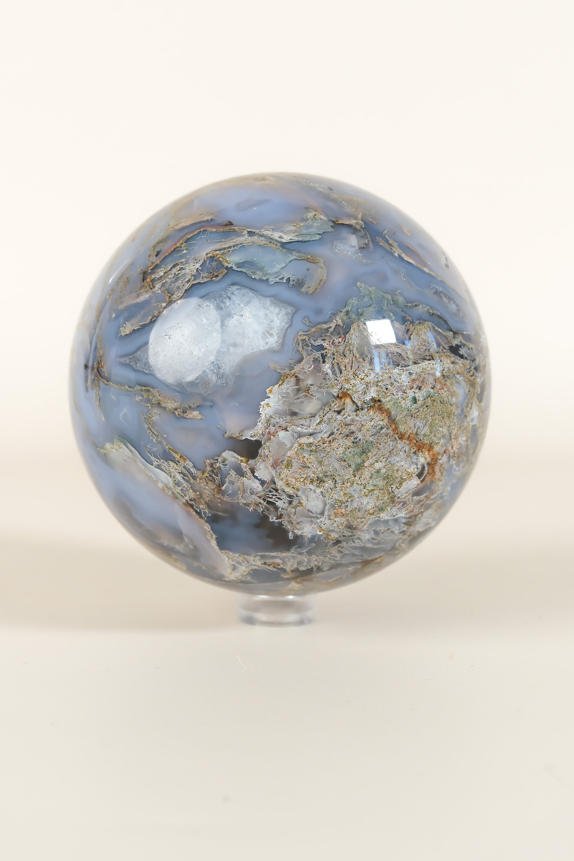 Moss Agate Sphere