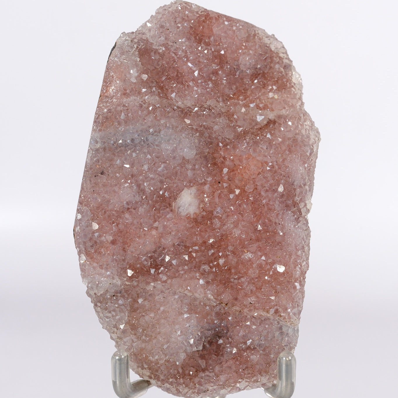 Pink Chalcedony / Quartz Cluster