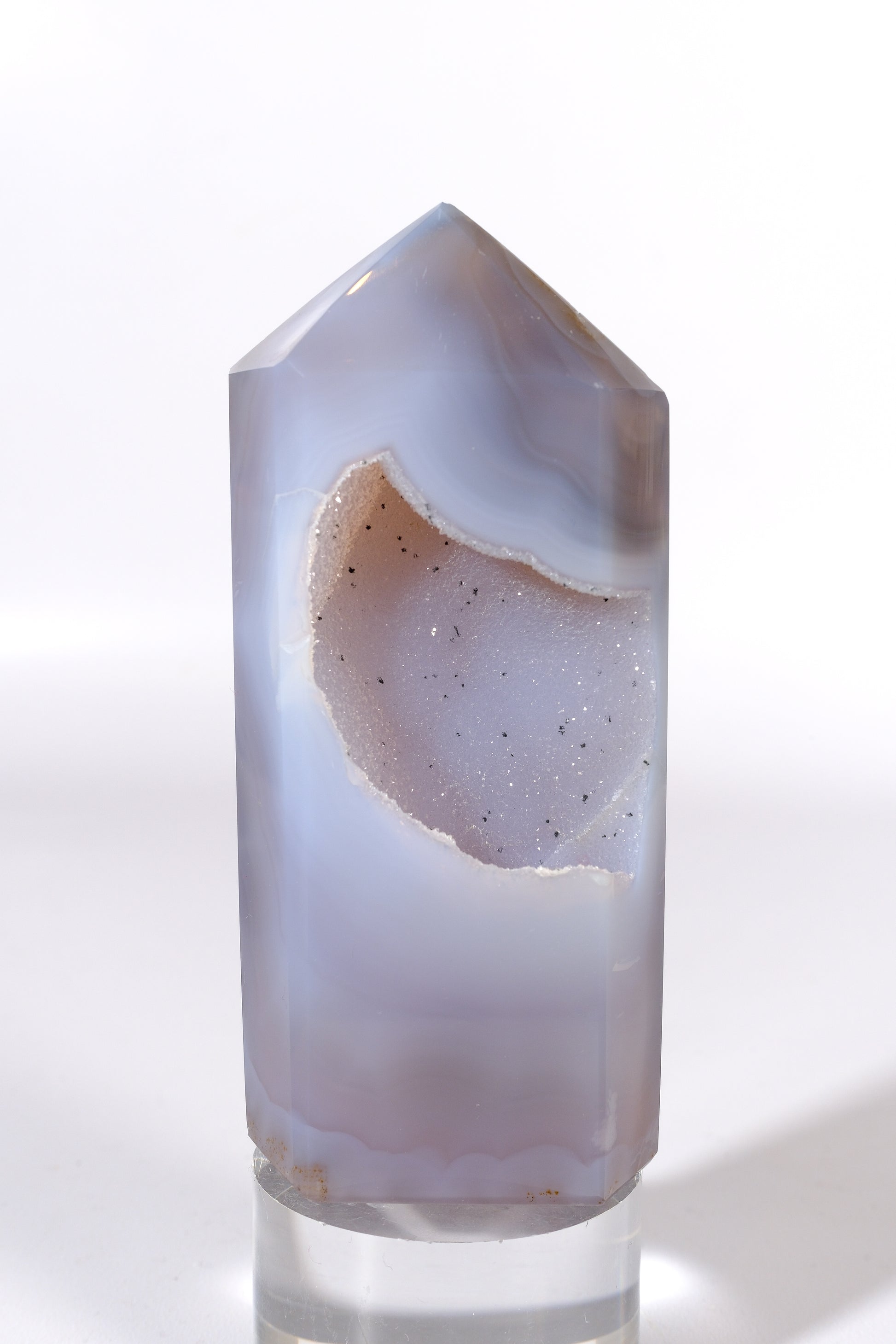 Druzy Agate Tower