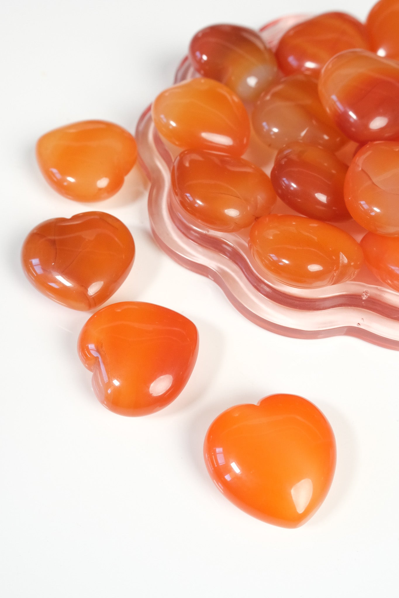 Carnelian Agate Small Heart