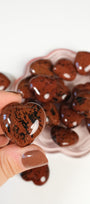 Mahogany Obsidian Small Heart