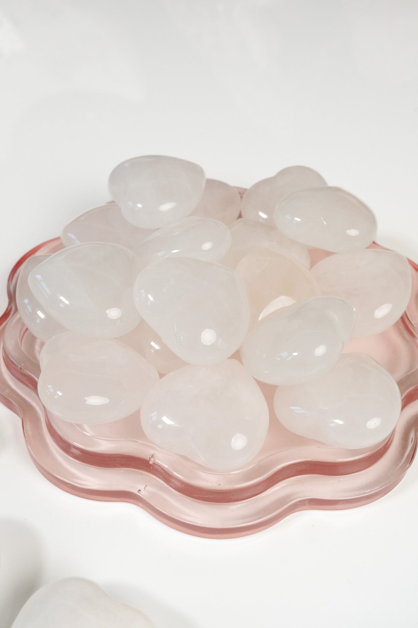 Clear Quartz Small Heart