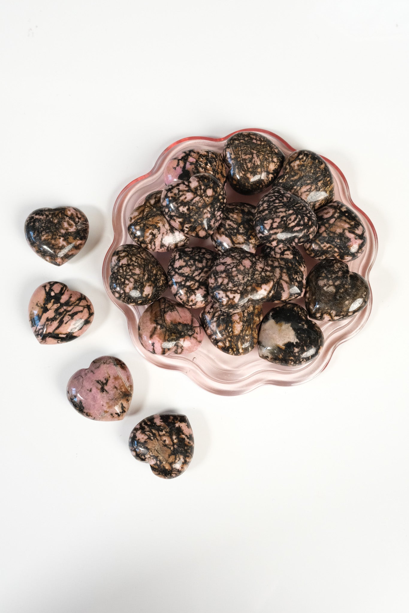 Rhodonite Small Heart