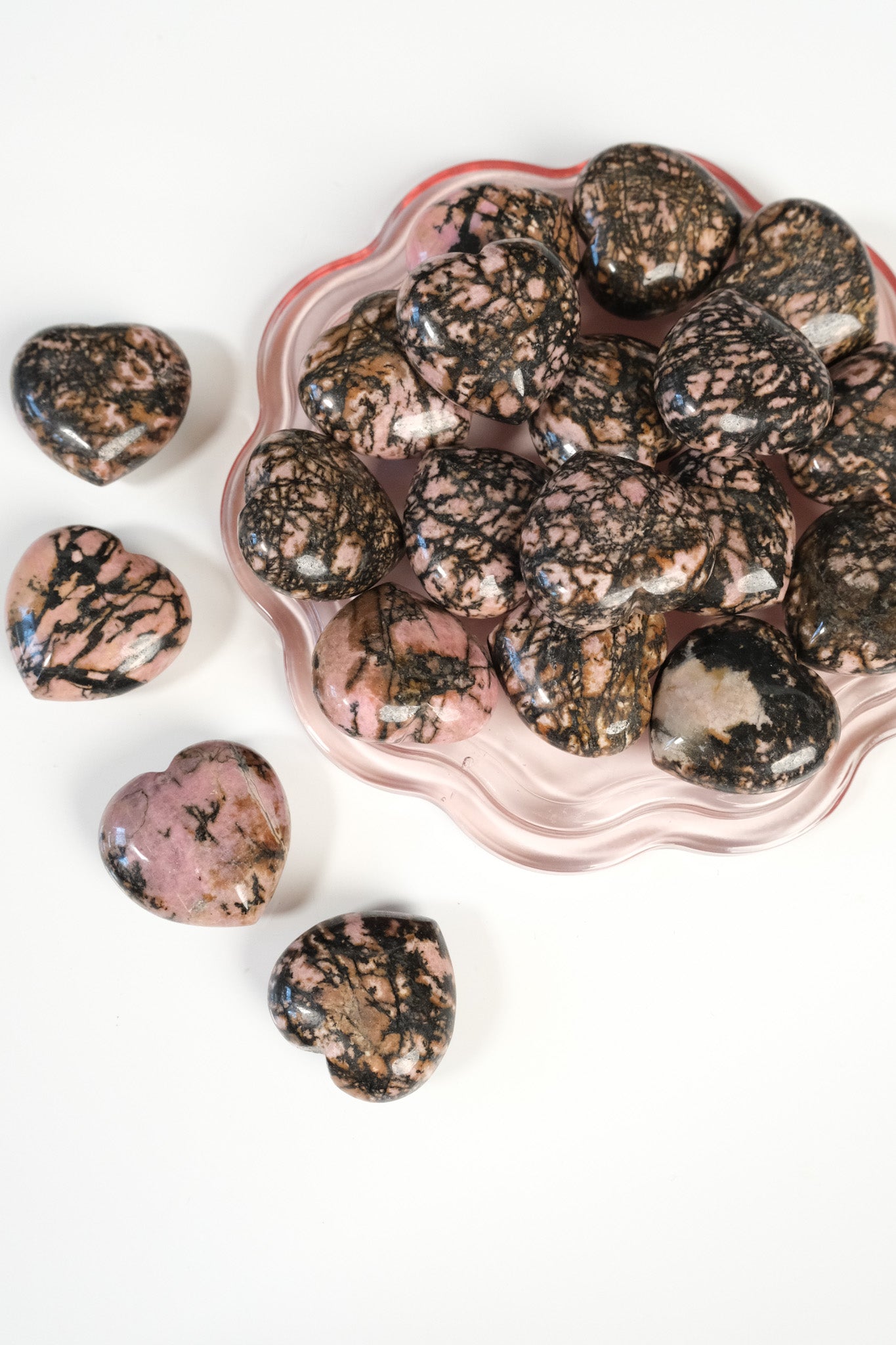 Rhodonite Small Heart