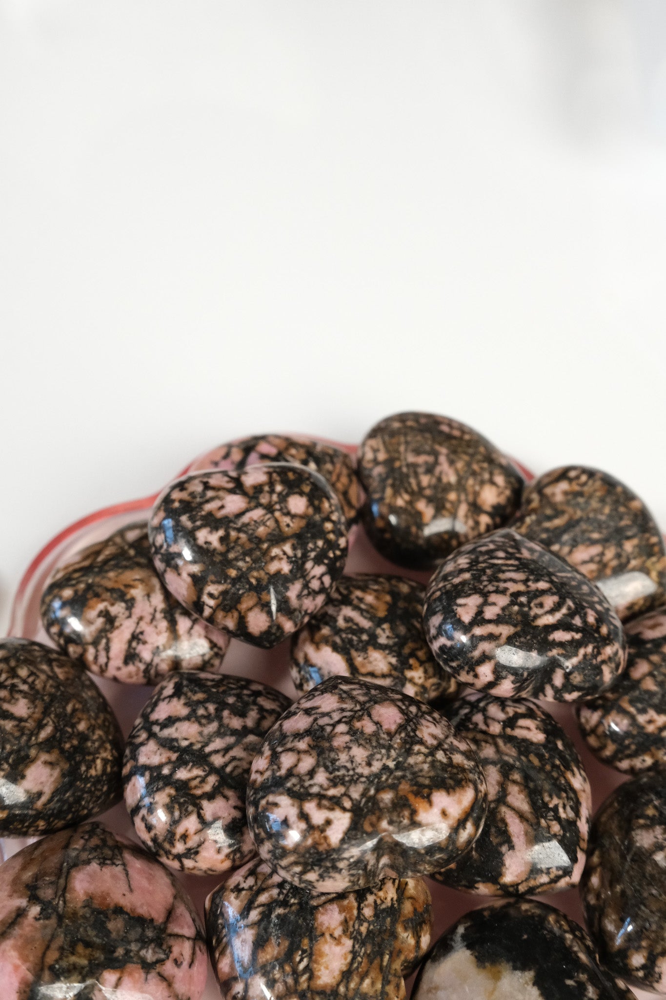 Rhodonite Small Heart