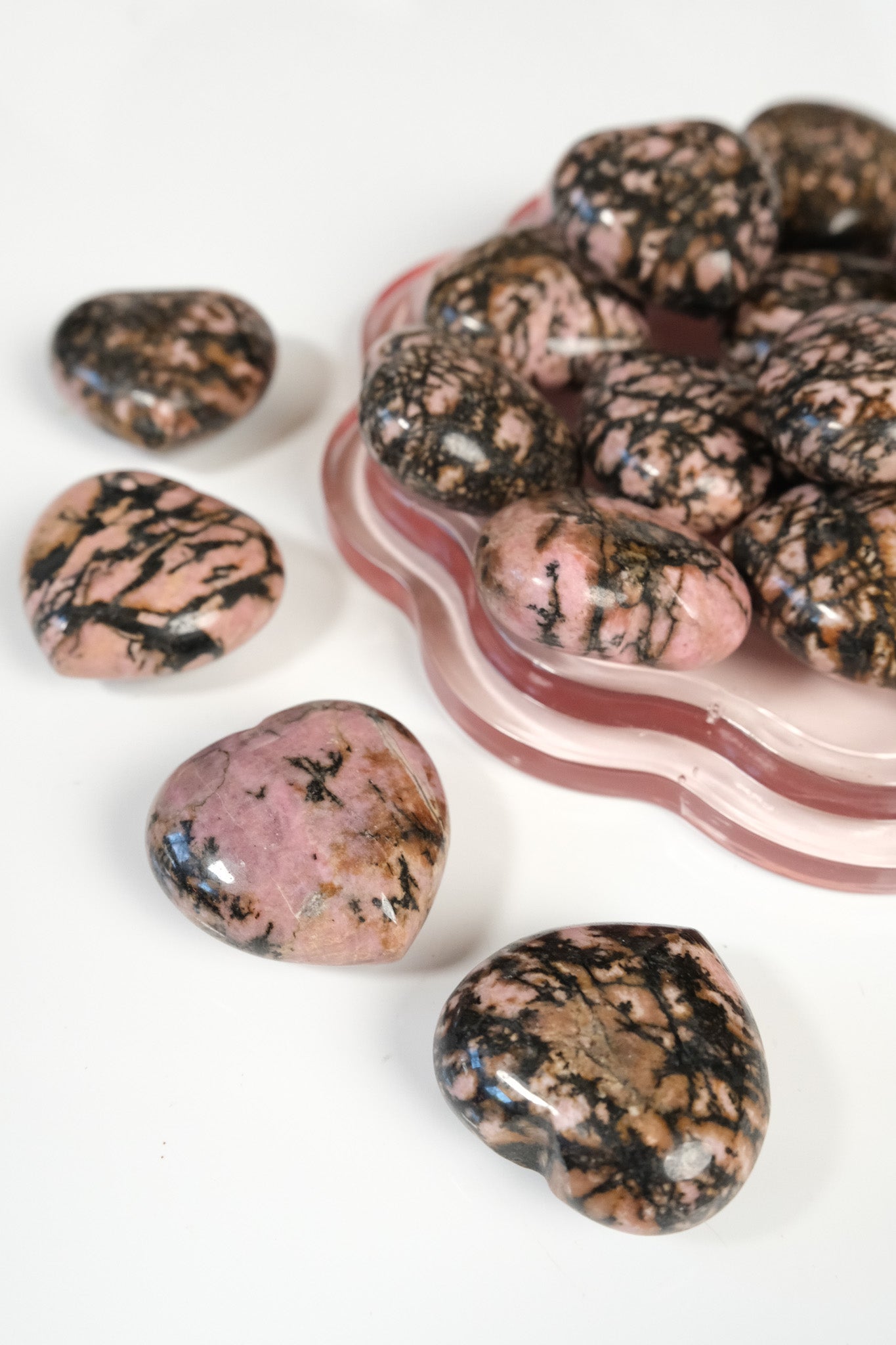 Rhodonite Small Heart
