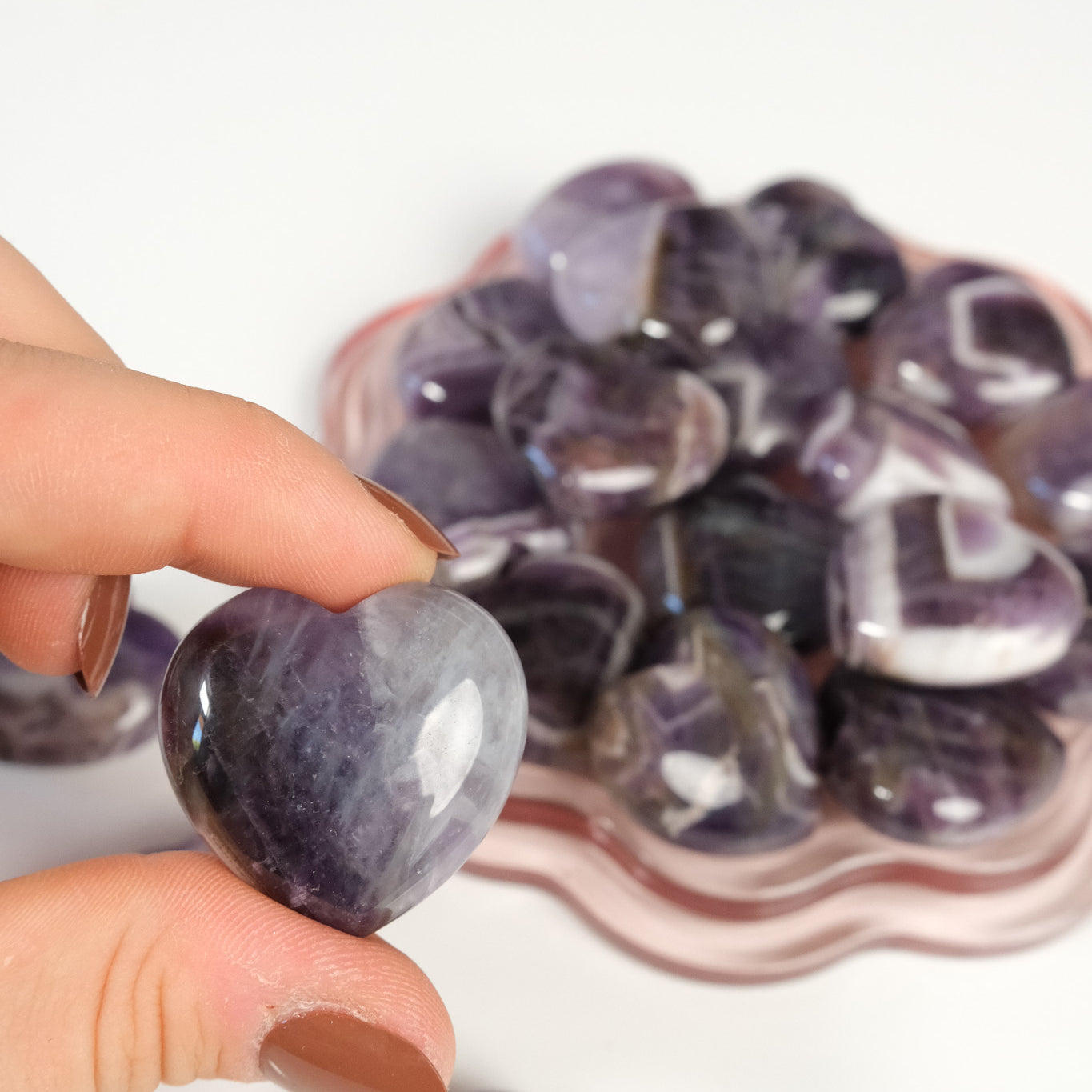 Amethyst Small Heart