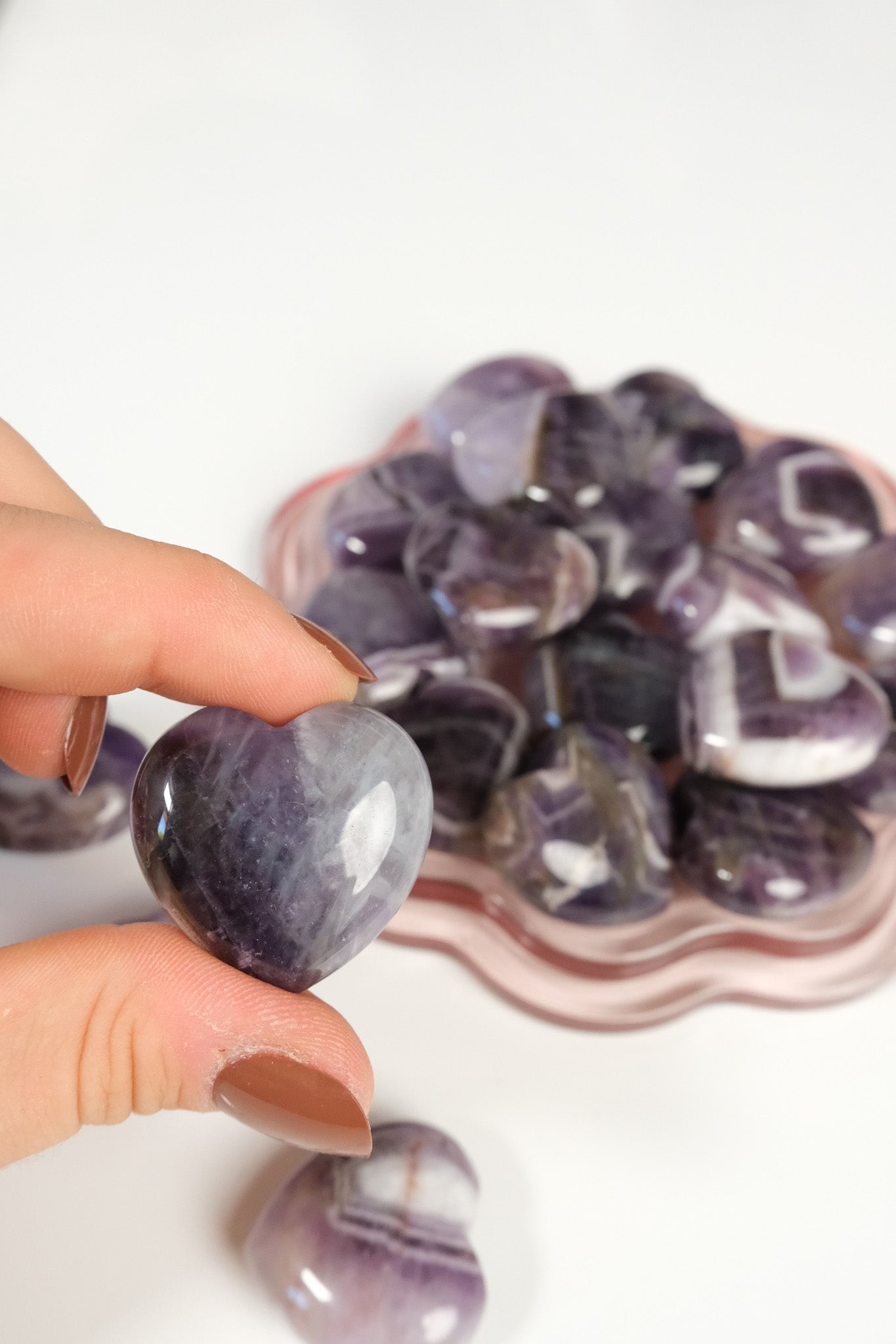 Amethyst Small Heart