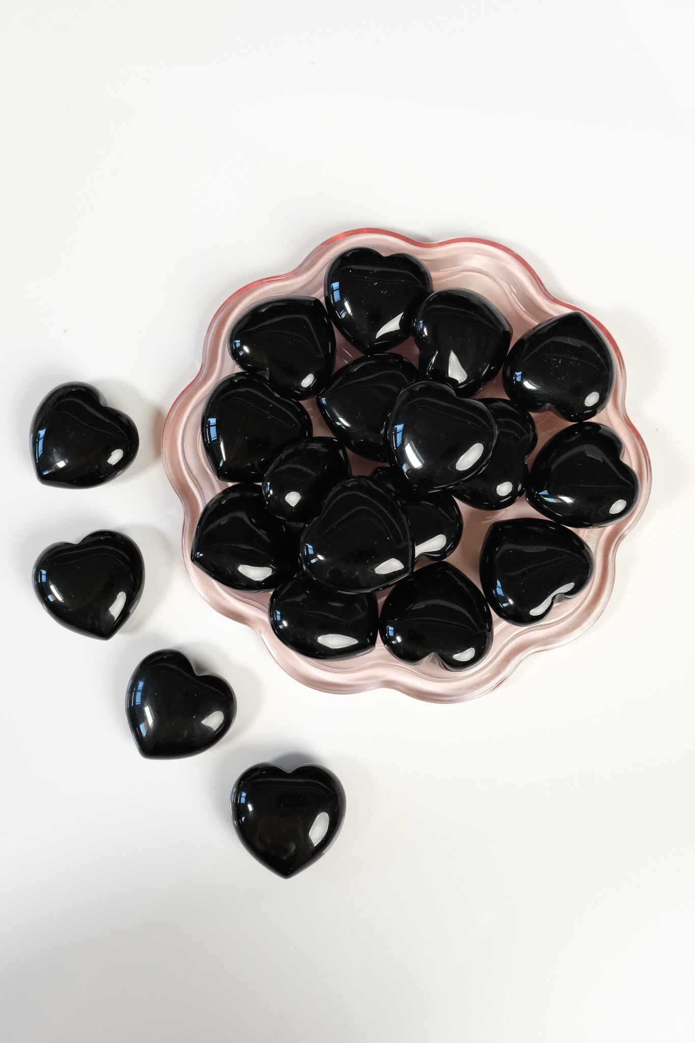 Obsidian Small Heart