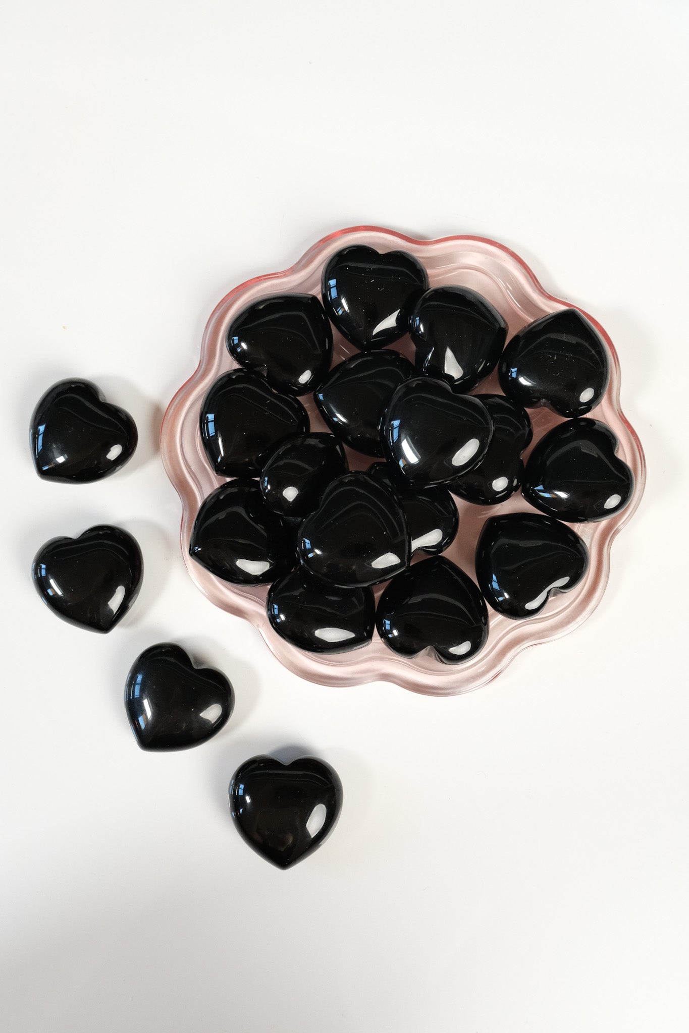 Obsidian Small Heart