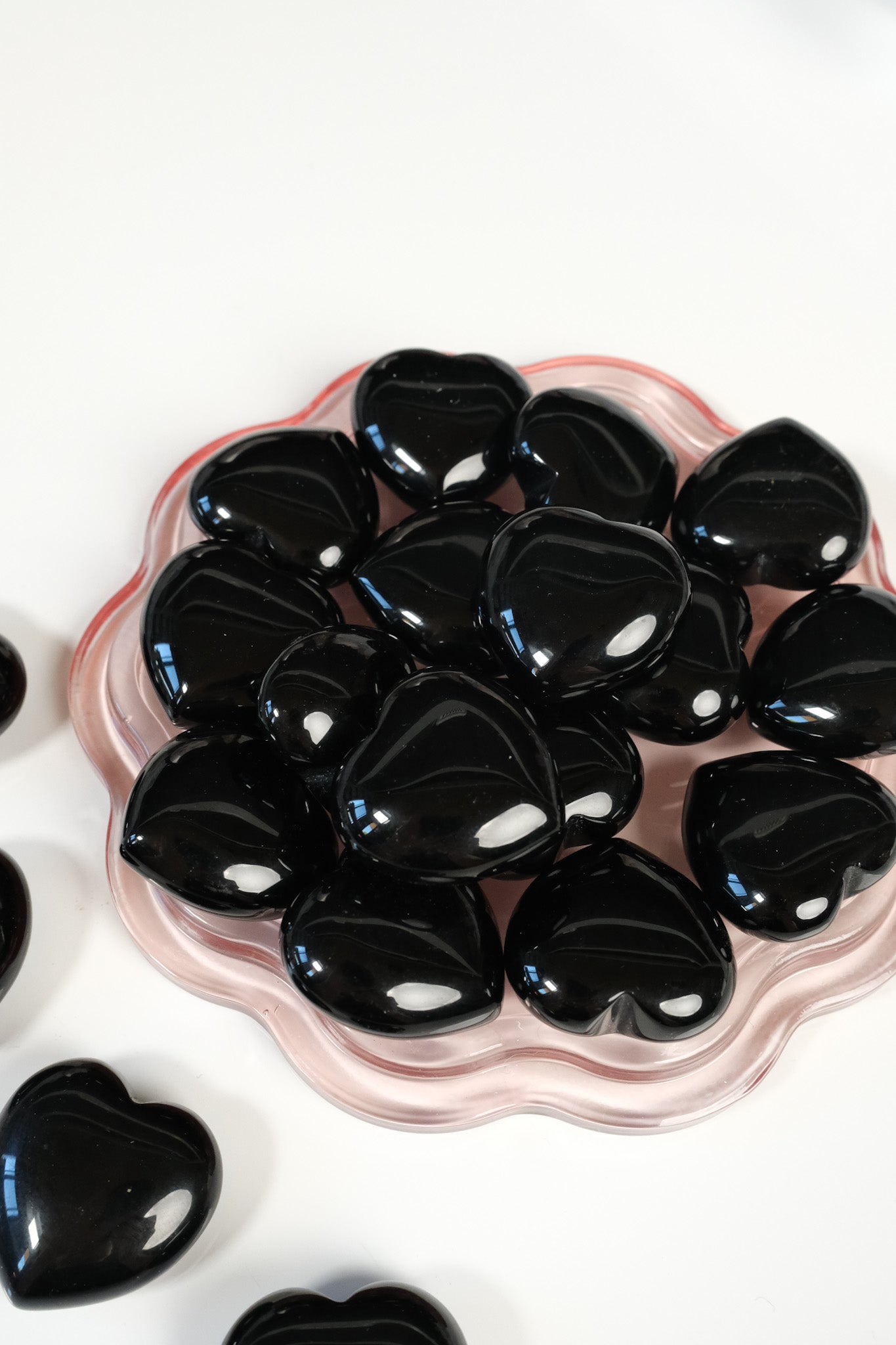 Obsidian Small Heart