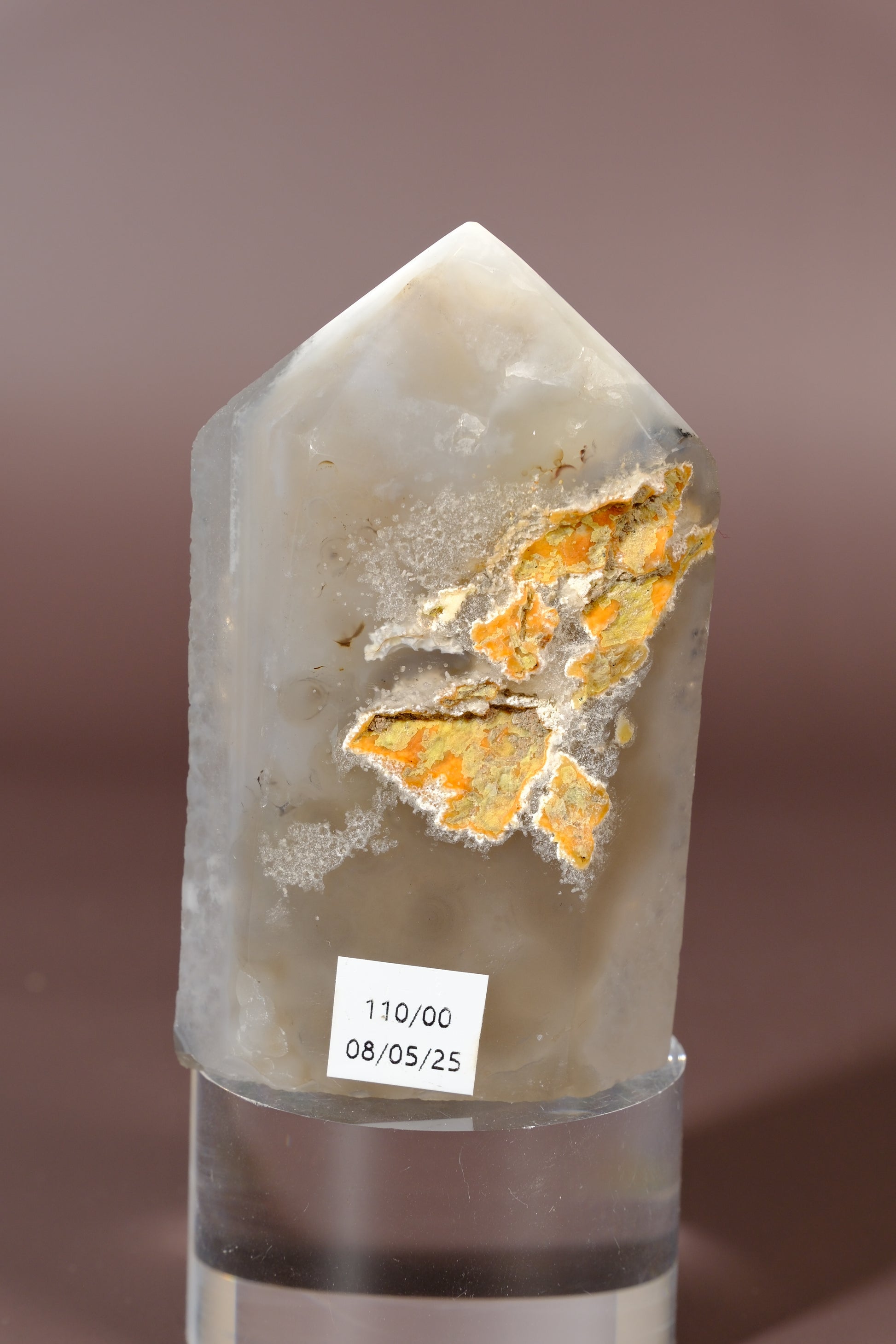 Druzy Agate Tower