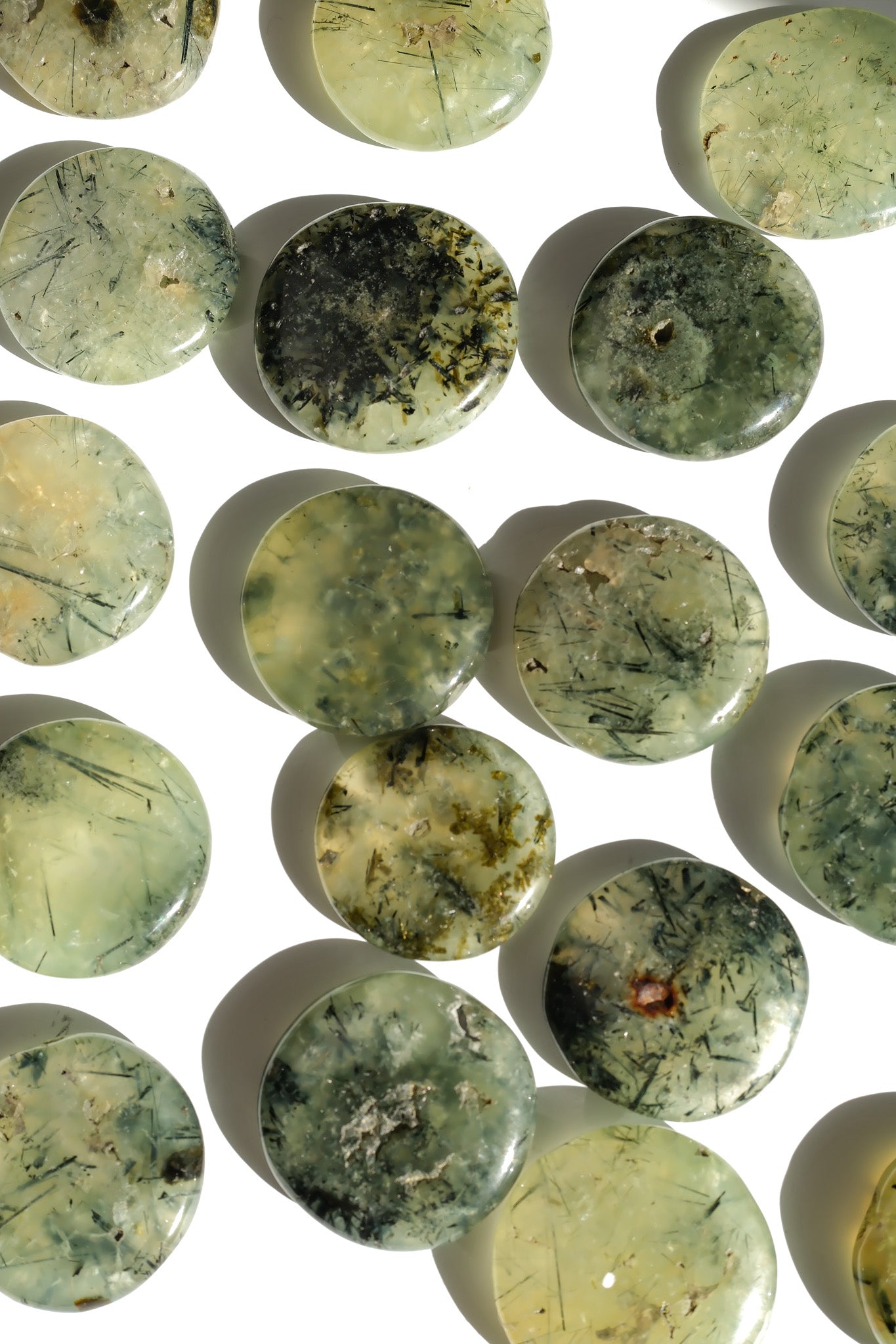Prehnite Flat Stone