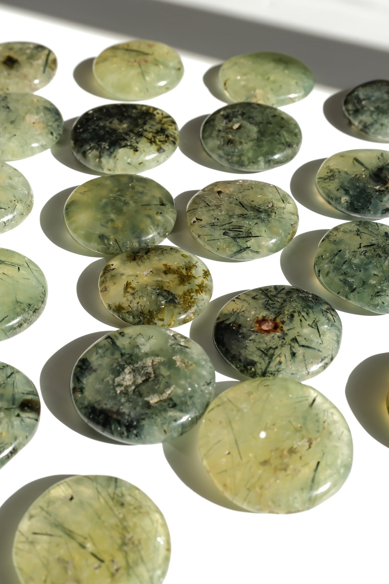 Prehnite Flat Stone