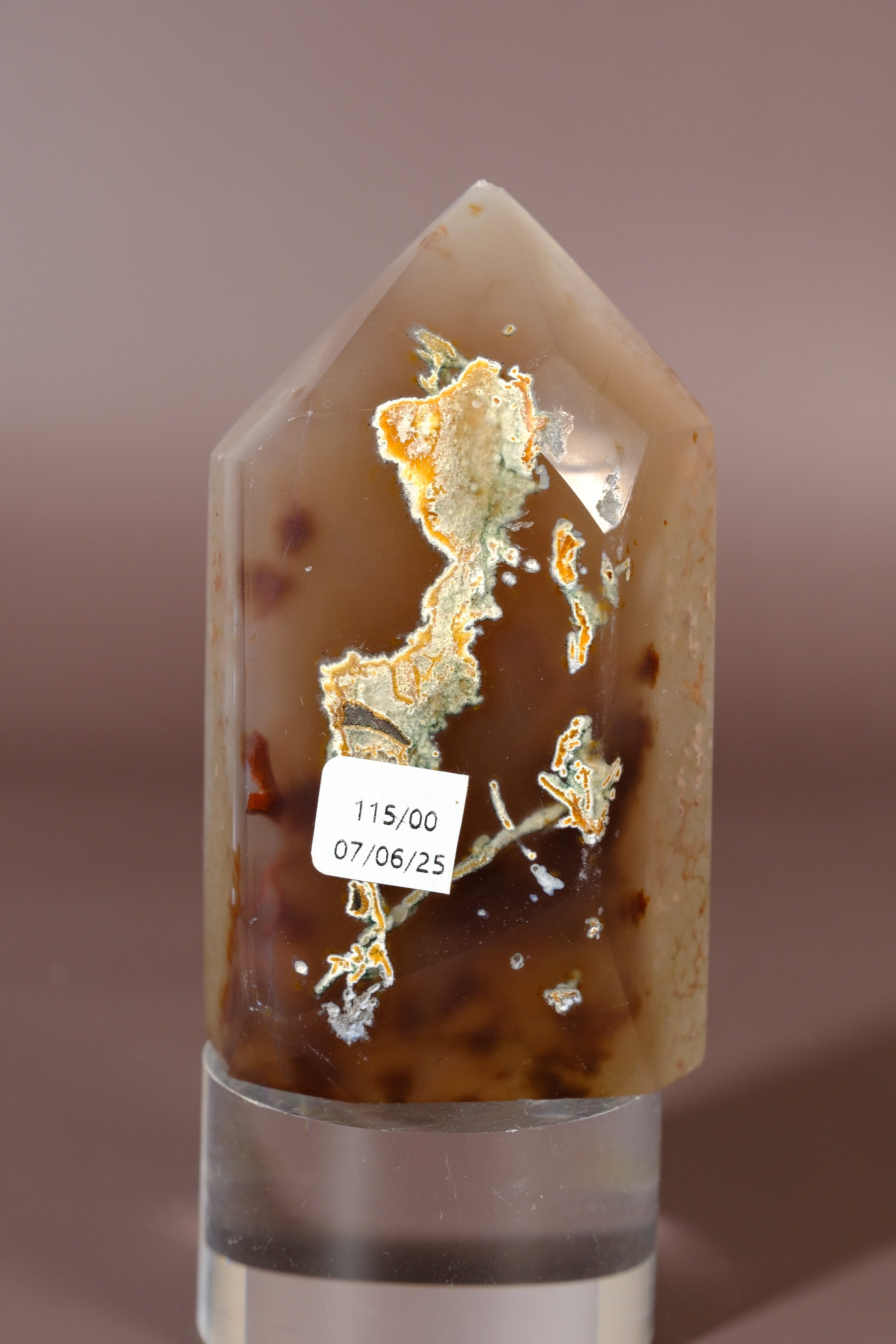 Druzy Agate Tower
