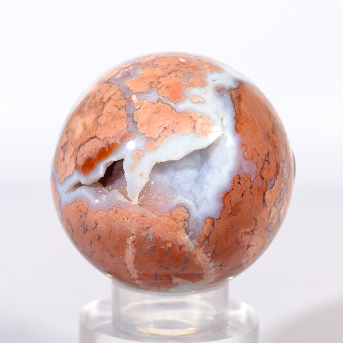 Pink Agate Sphere