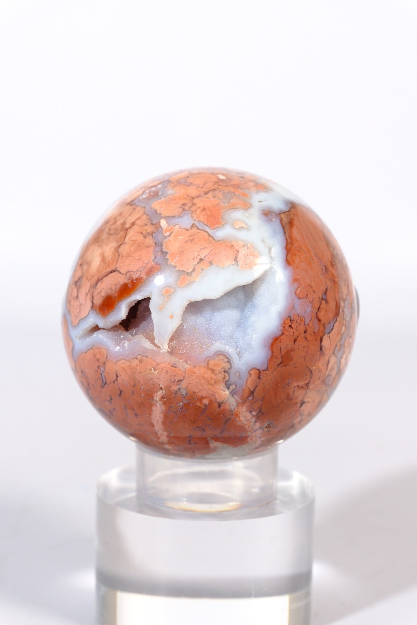 Pink Agate Sphere