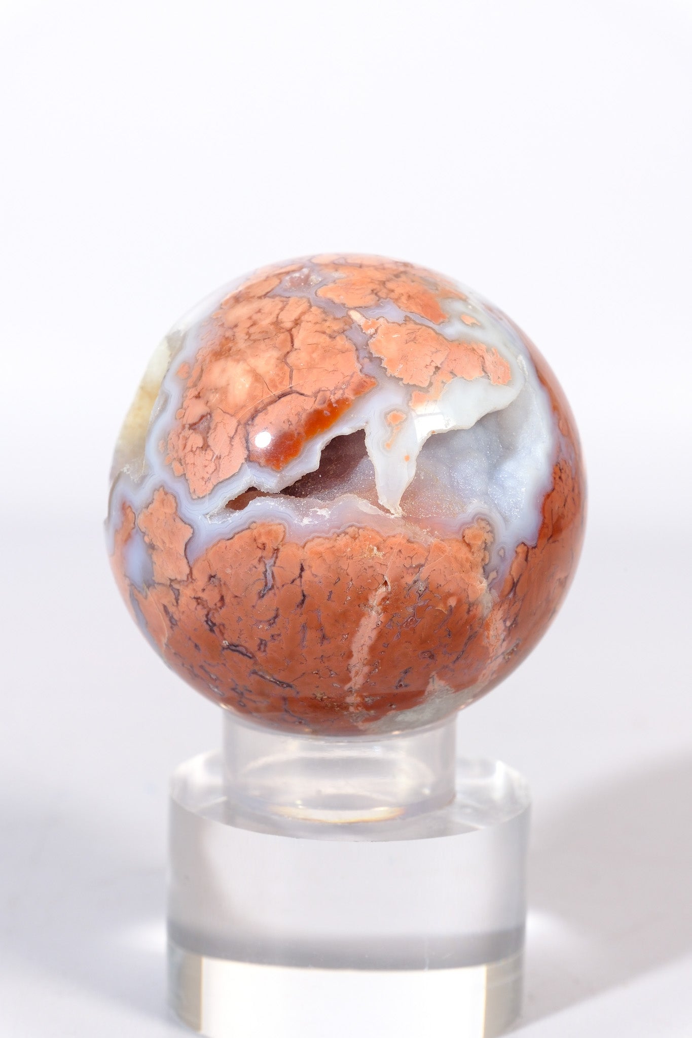 Pink Agate Sphere