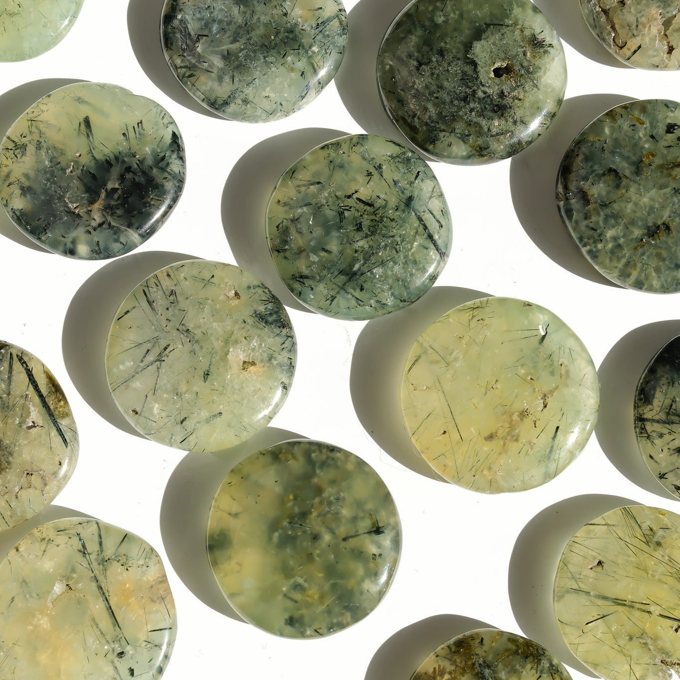 Prehnite Flat Stone