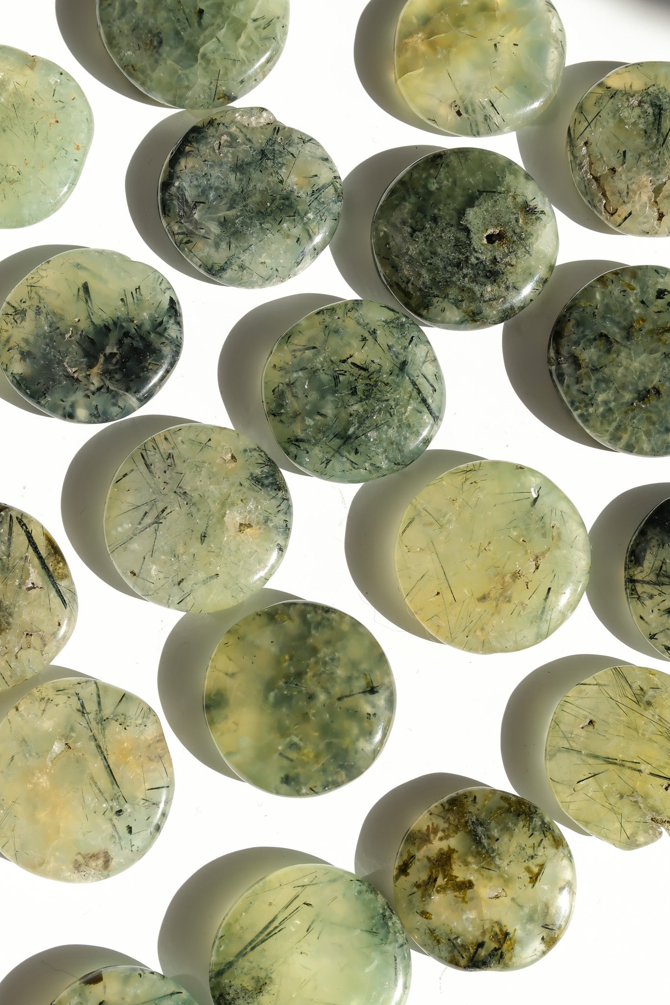 Prehnite Flat Stone