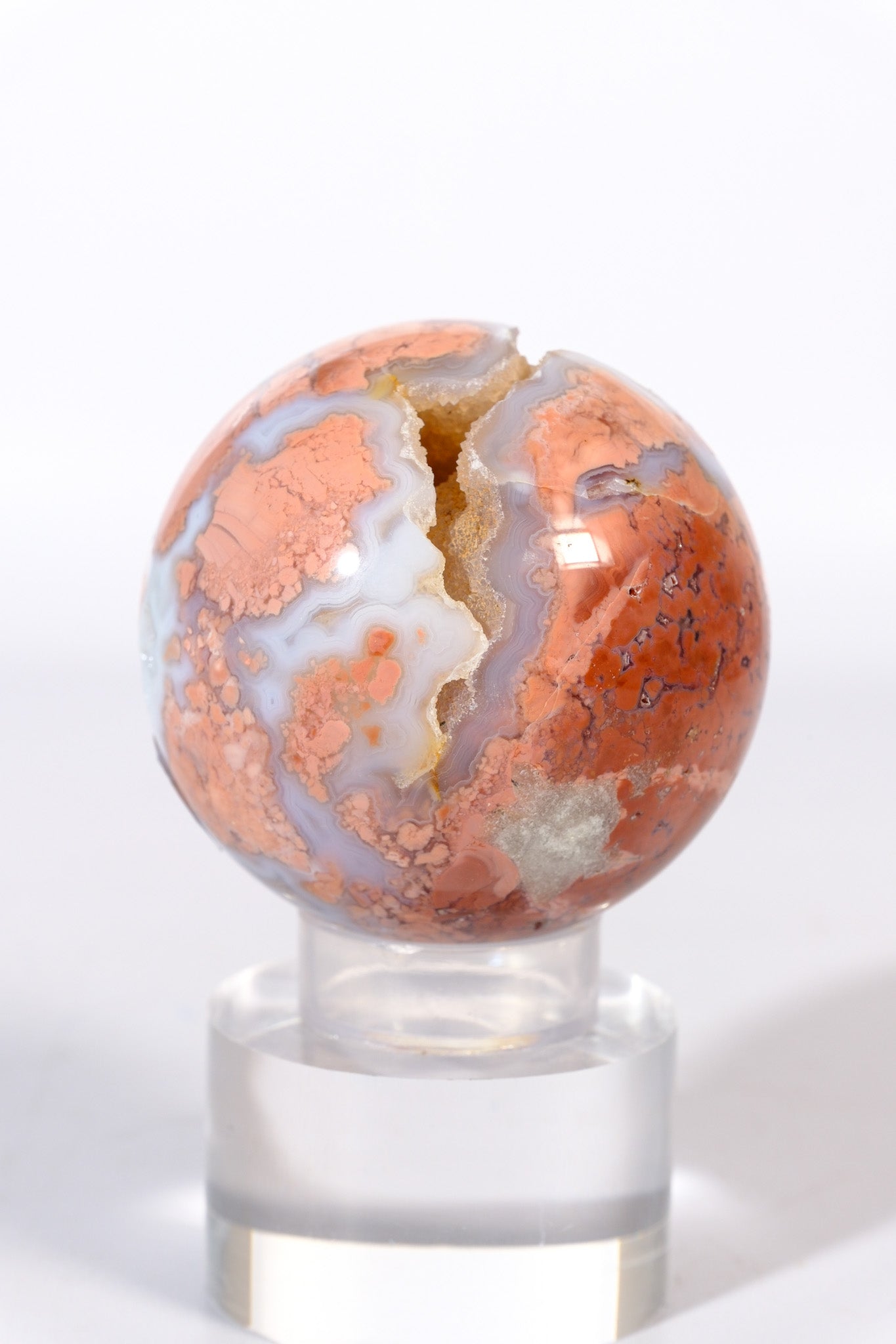 Pink Agate Sphere