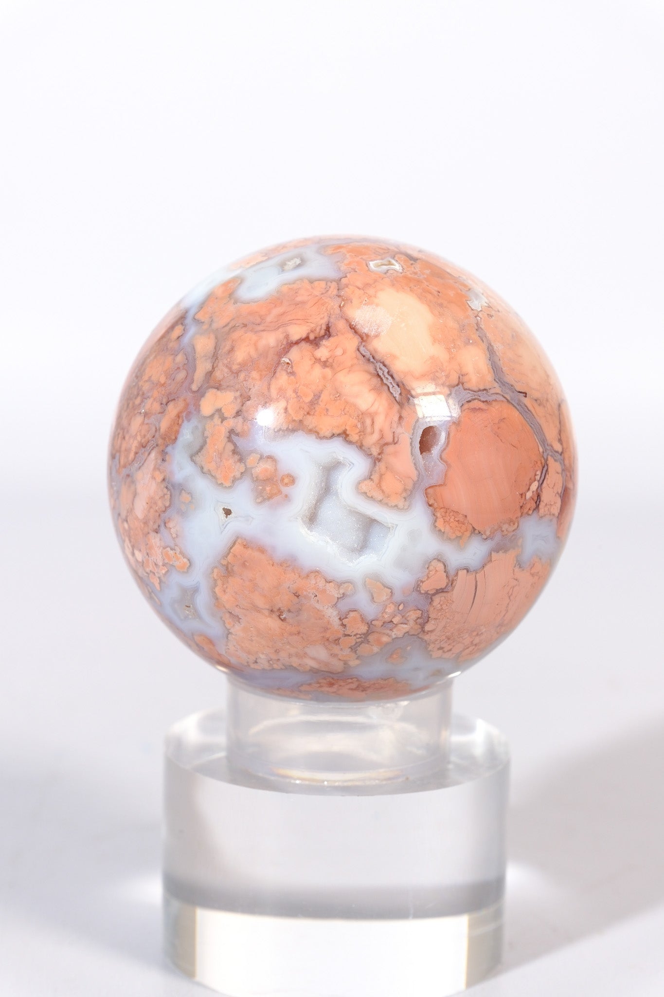 Pink Agate Sphere