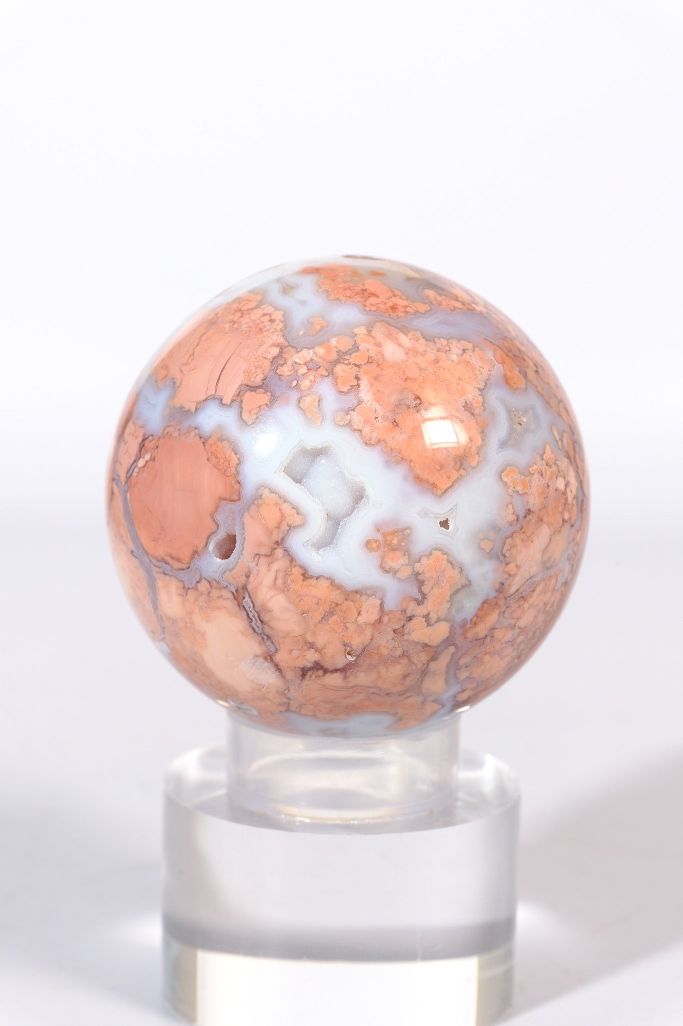 Pink Agate Sphere