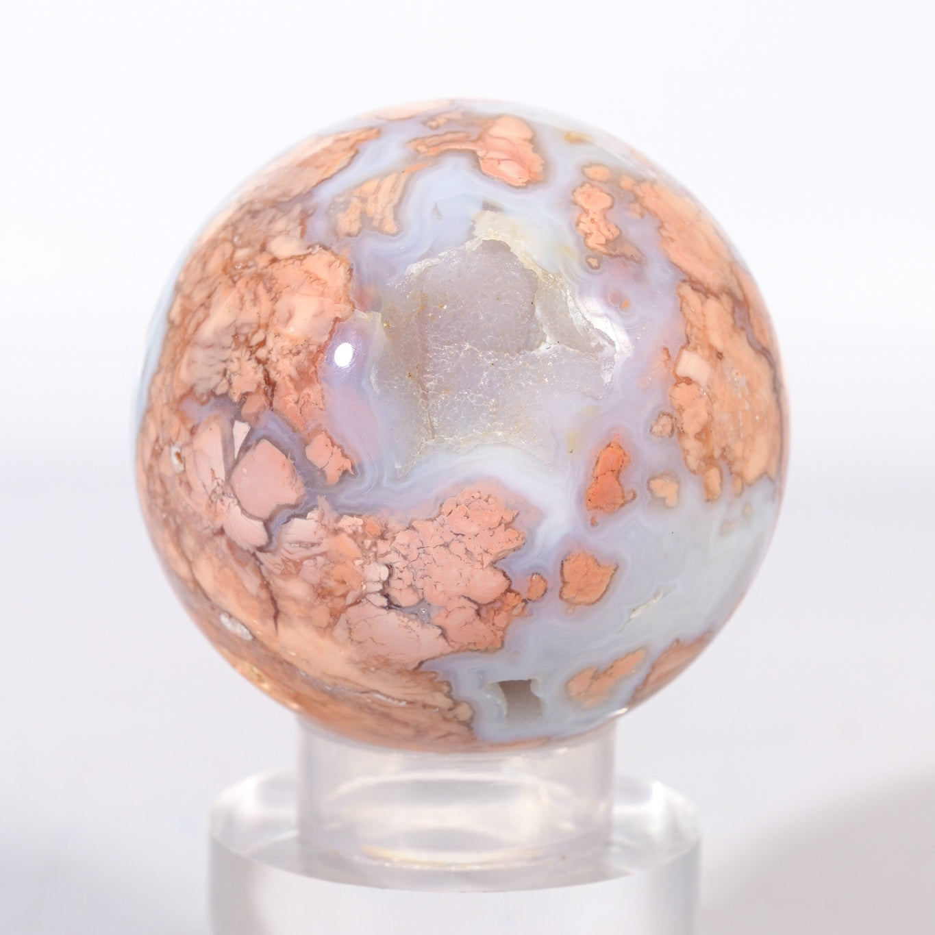 Pink Agate Sphere