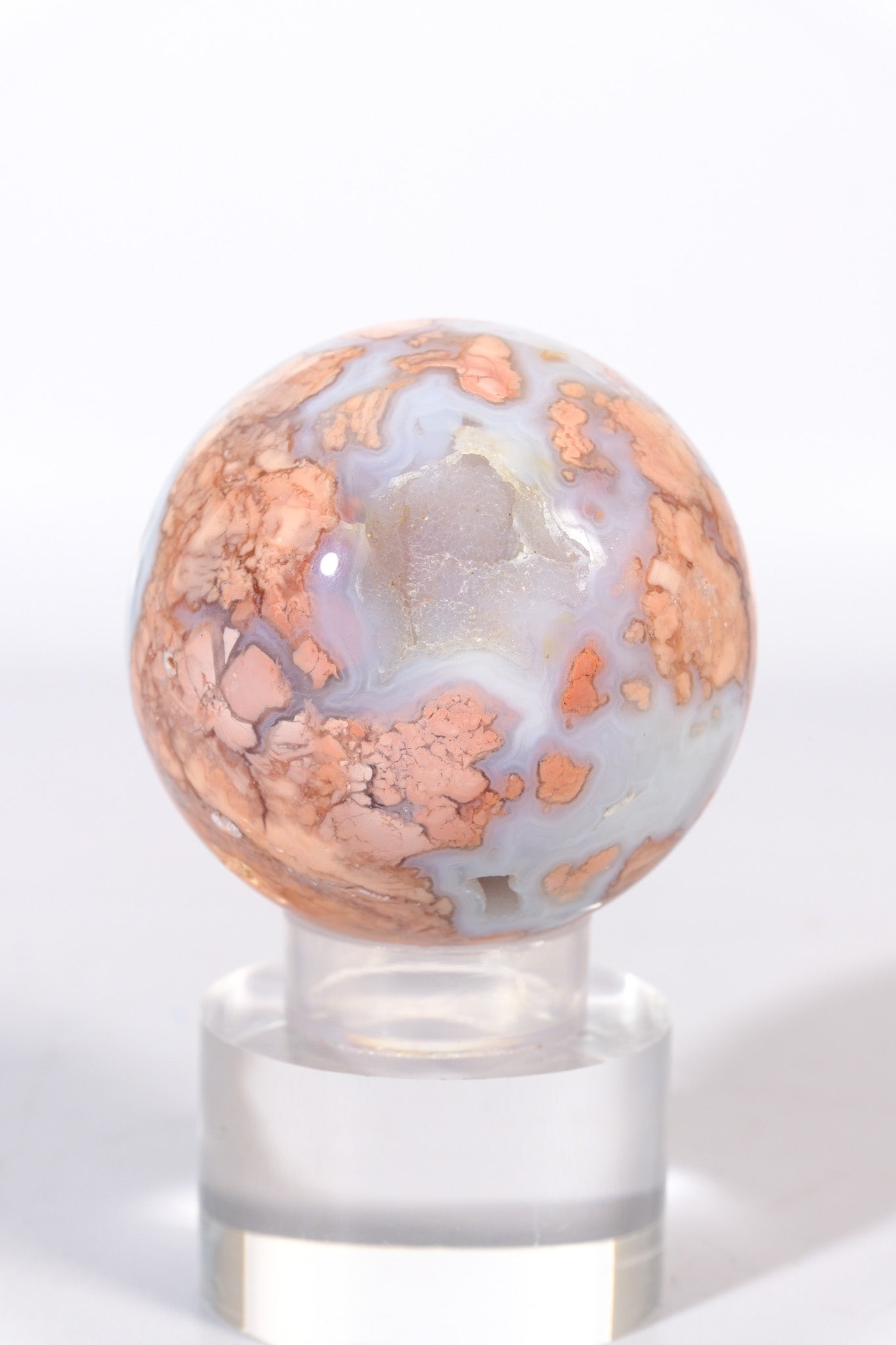 Pink Agate Sphere