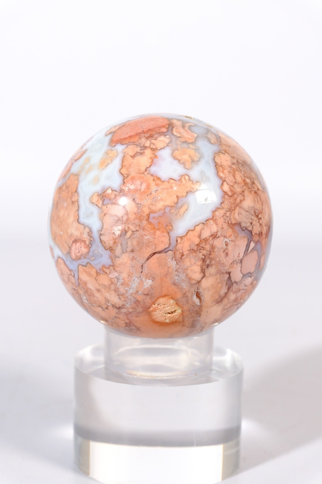 Pink Agate Sphere