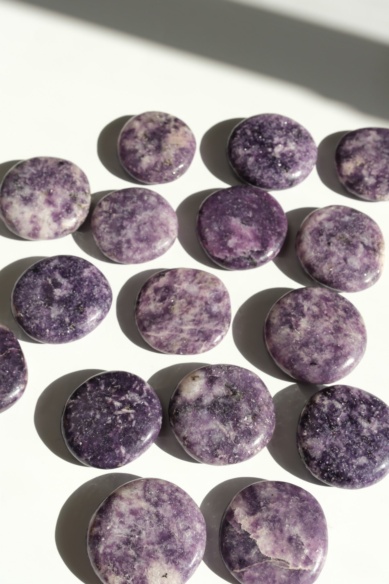 Lepidolite Flat Stone