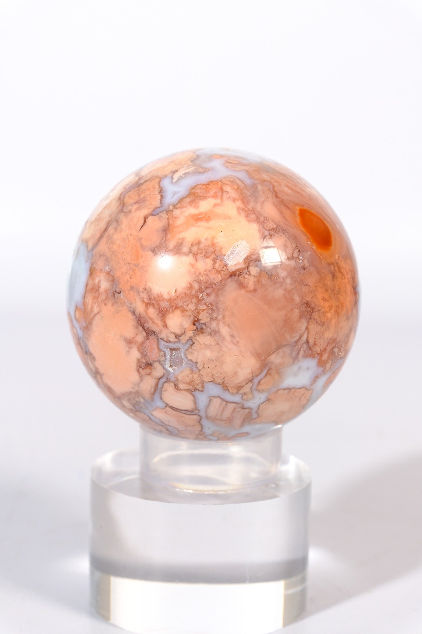 Pink Agate Sphere