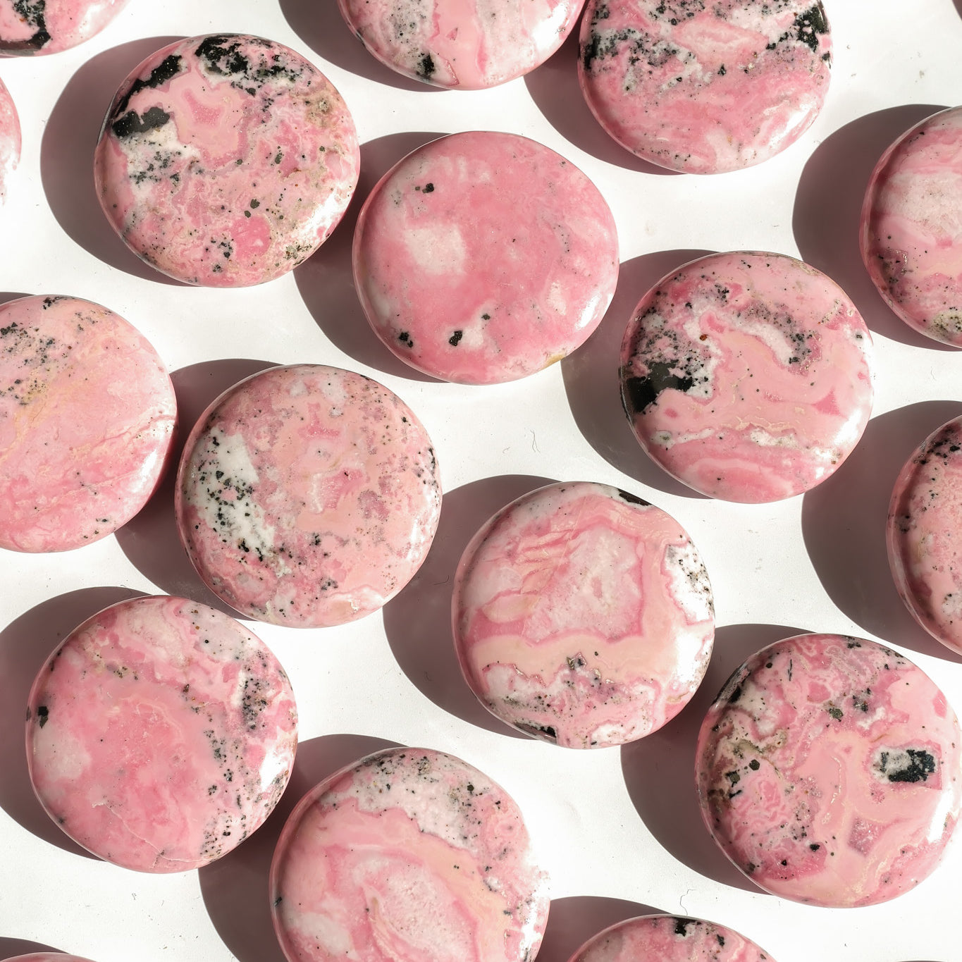 Rhodonite Flat Stone