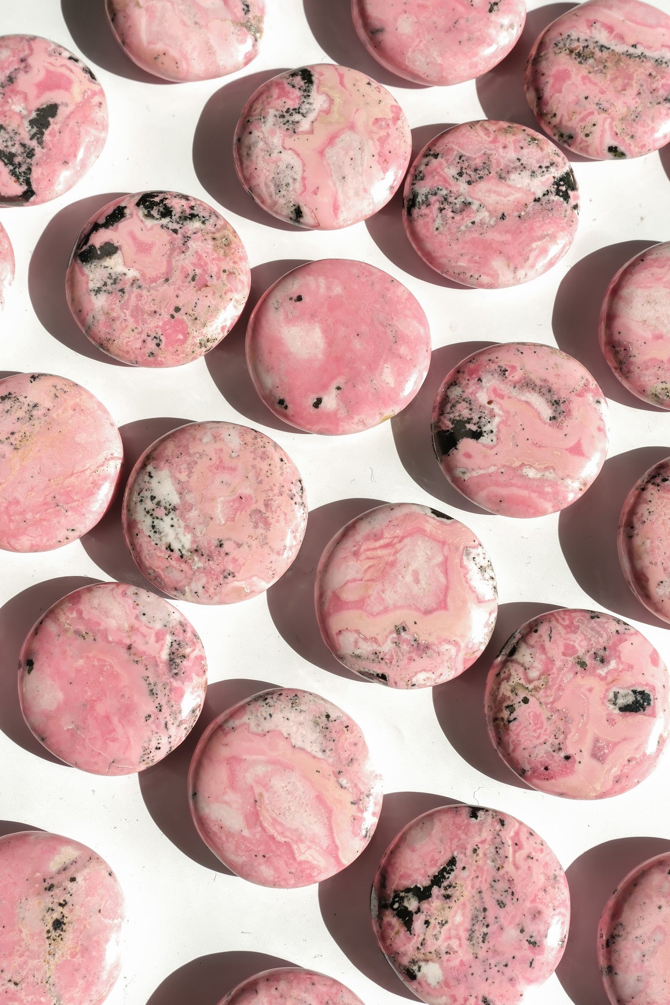 Rhodonite Flat Stone