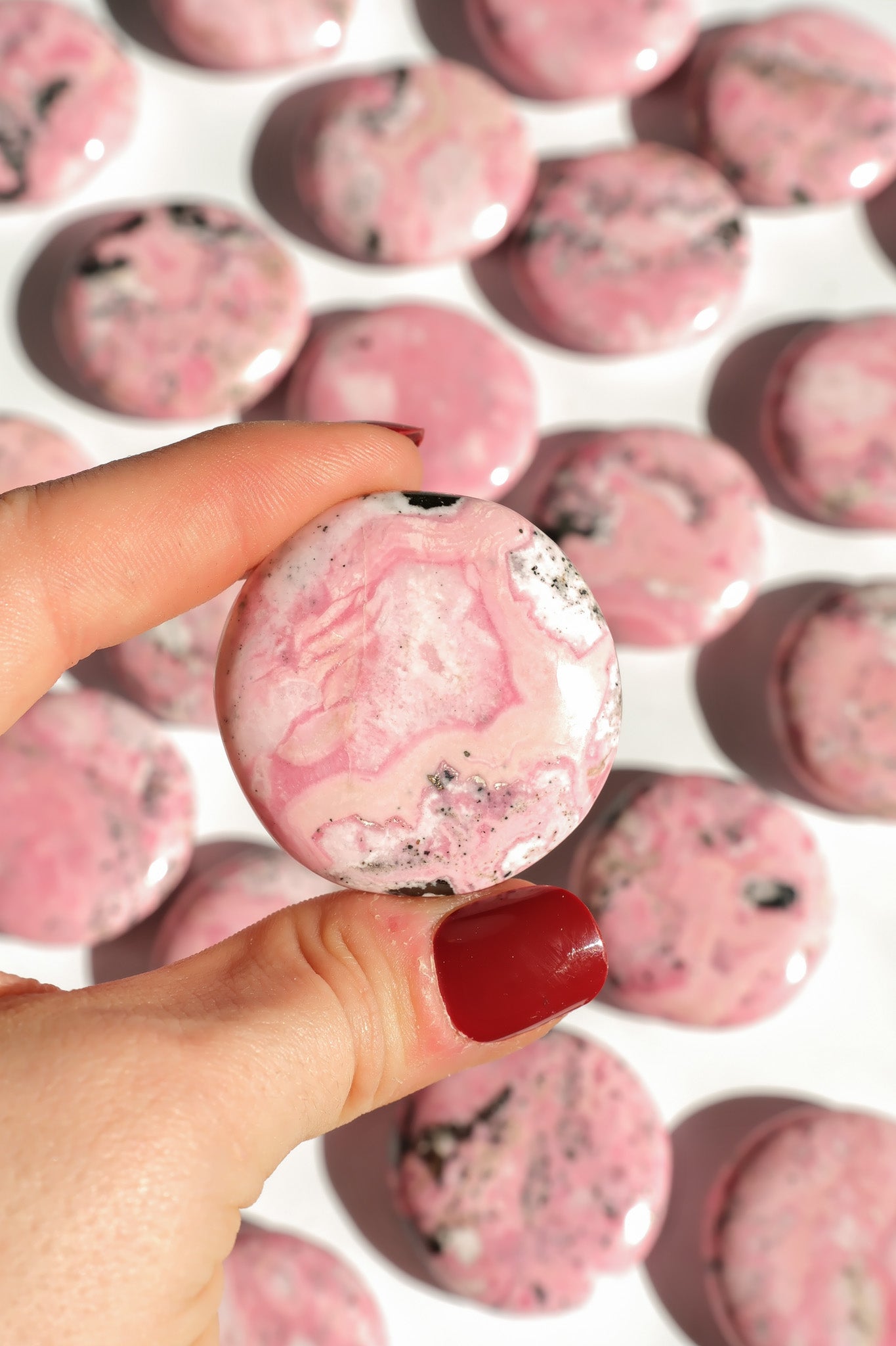 Rhodonite Flat Stone