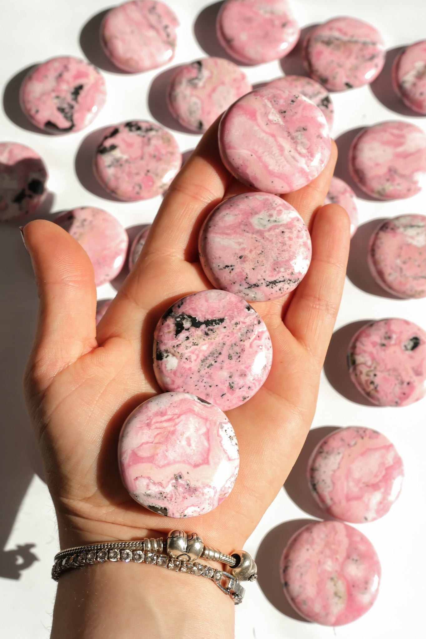 Rhodonite Flat Stone