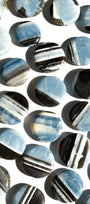 Blue Opal Flat Stone
