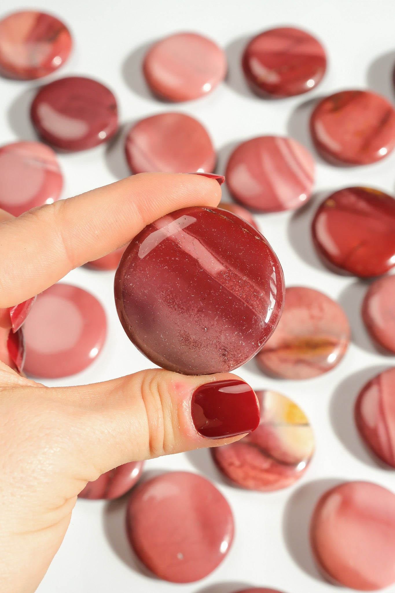 Mookaite Flat Stone