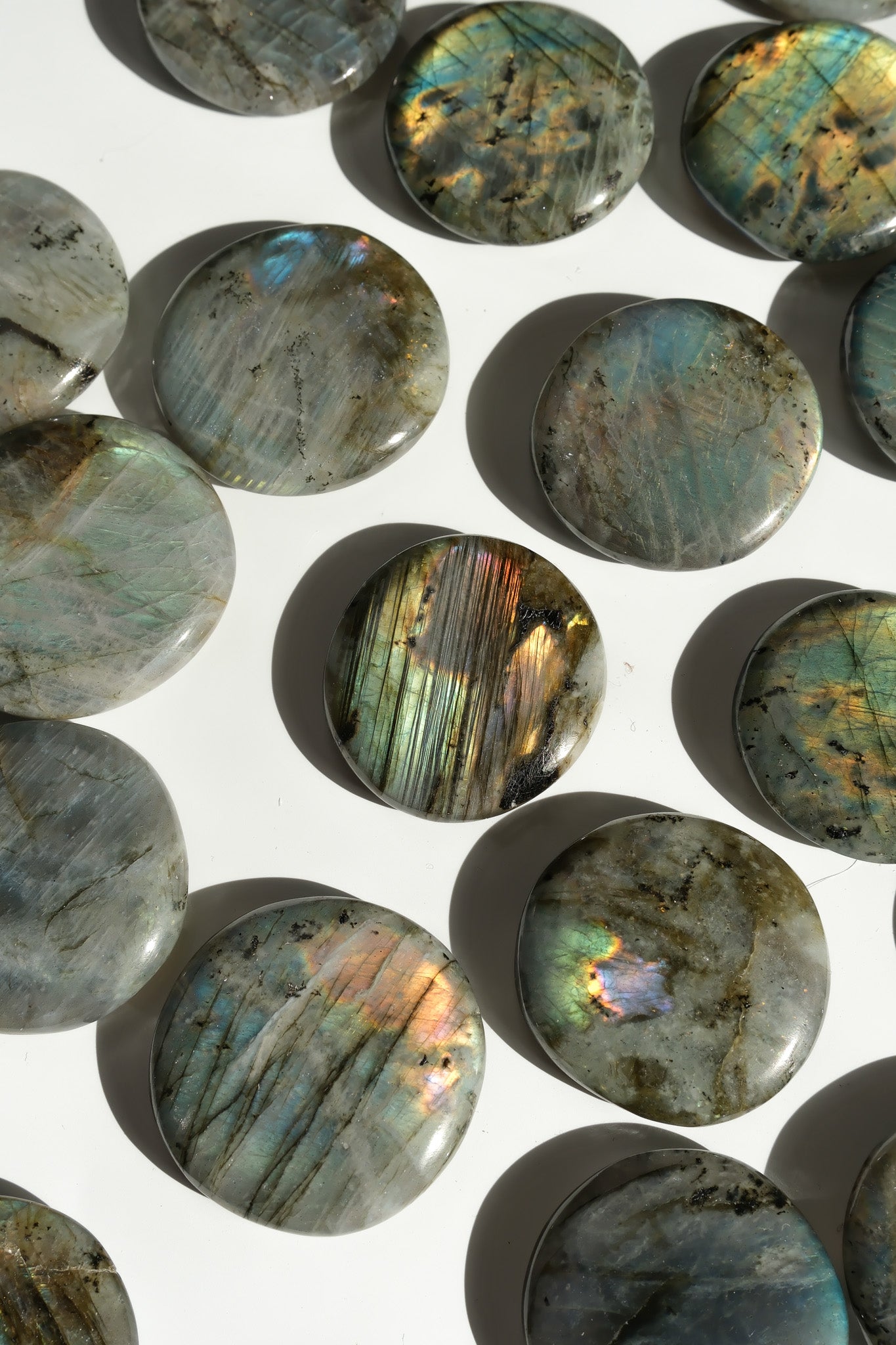 Labradorite Flat Stone