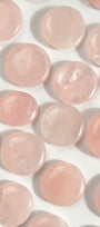 Rose Quartz Flat Stone