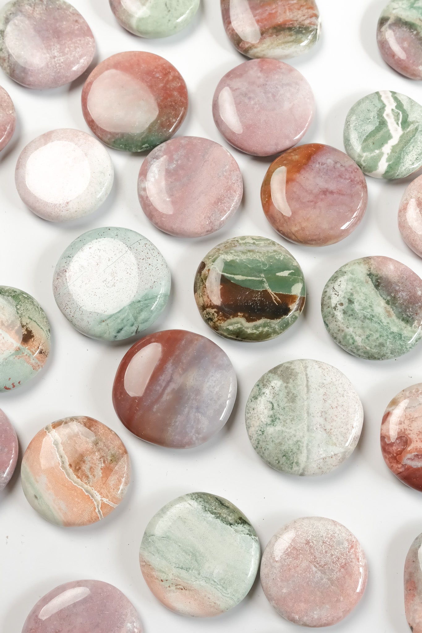 Unicorn Jasper Flat Stone