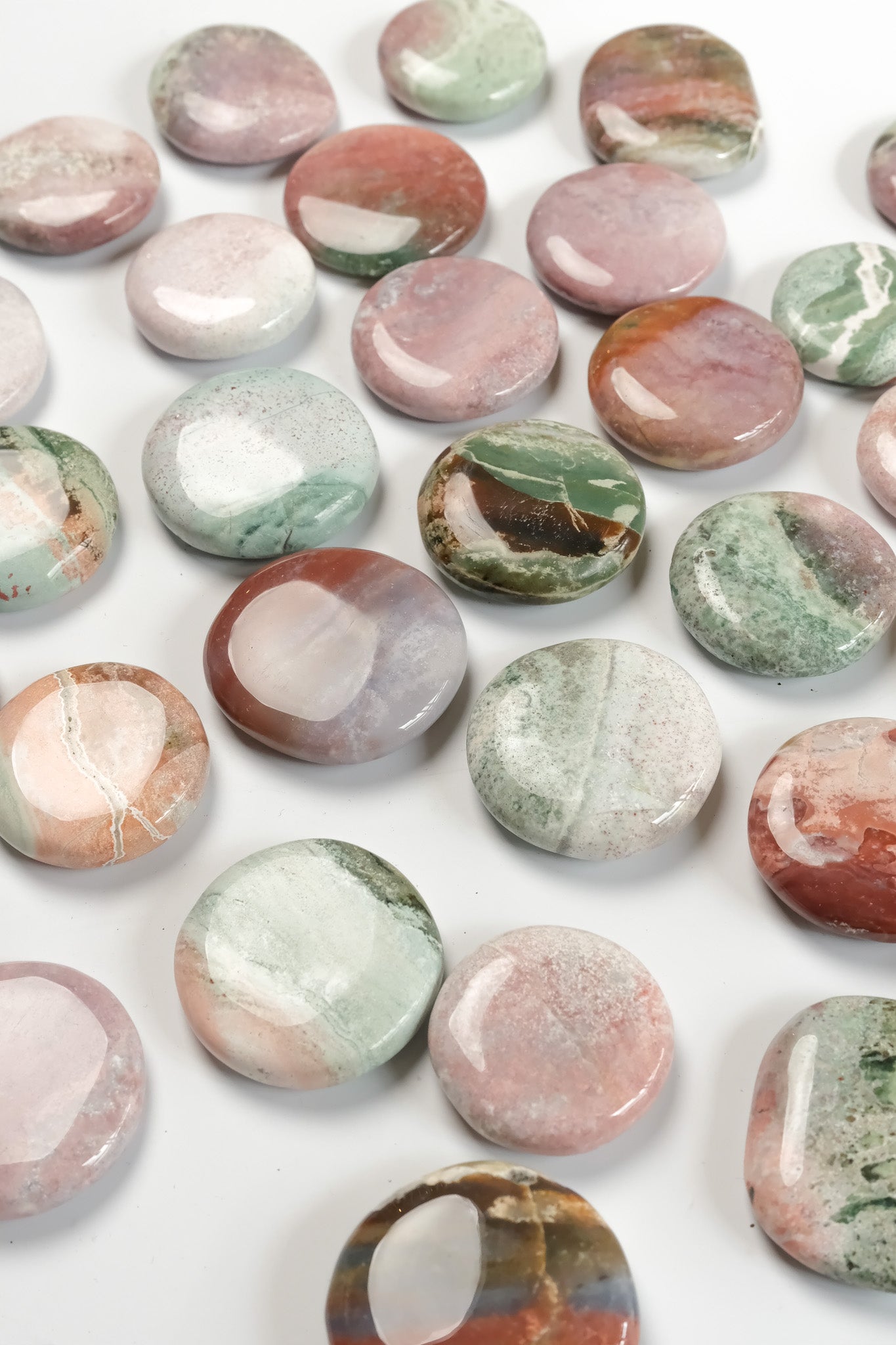 Unicorn Jasper Flat Stone