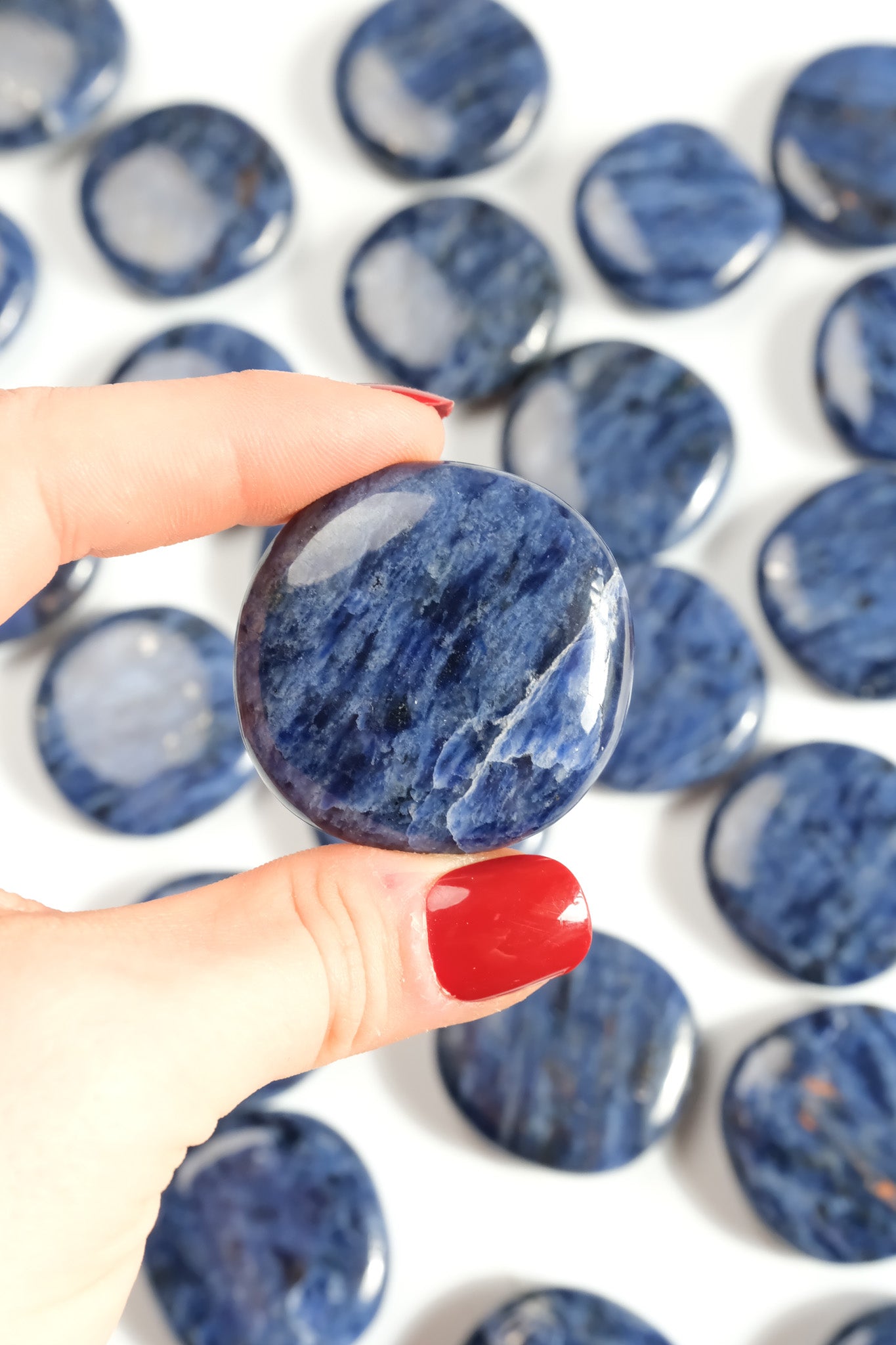 Sodalite Flat Stone