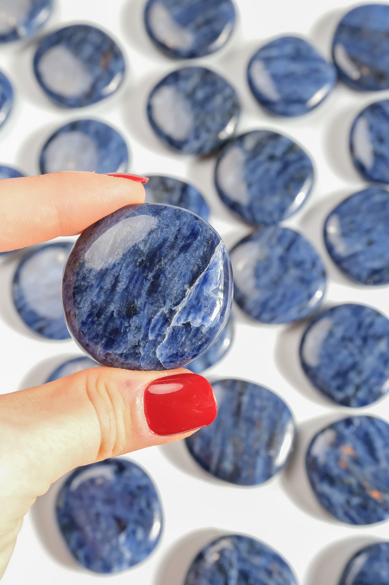 Sodalite Flat Stone