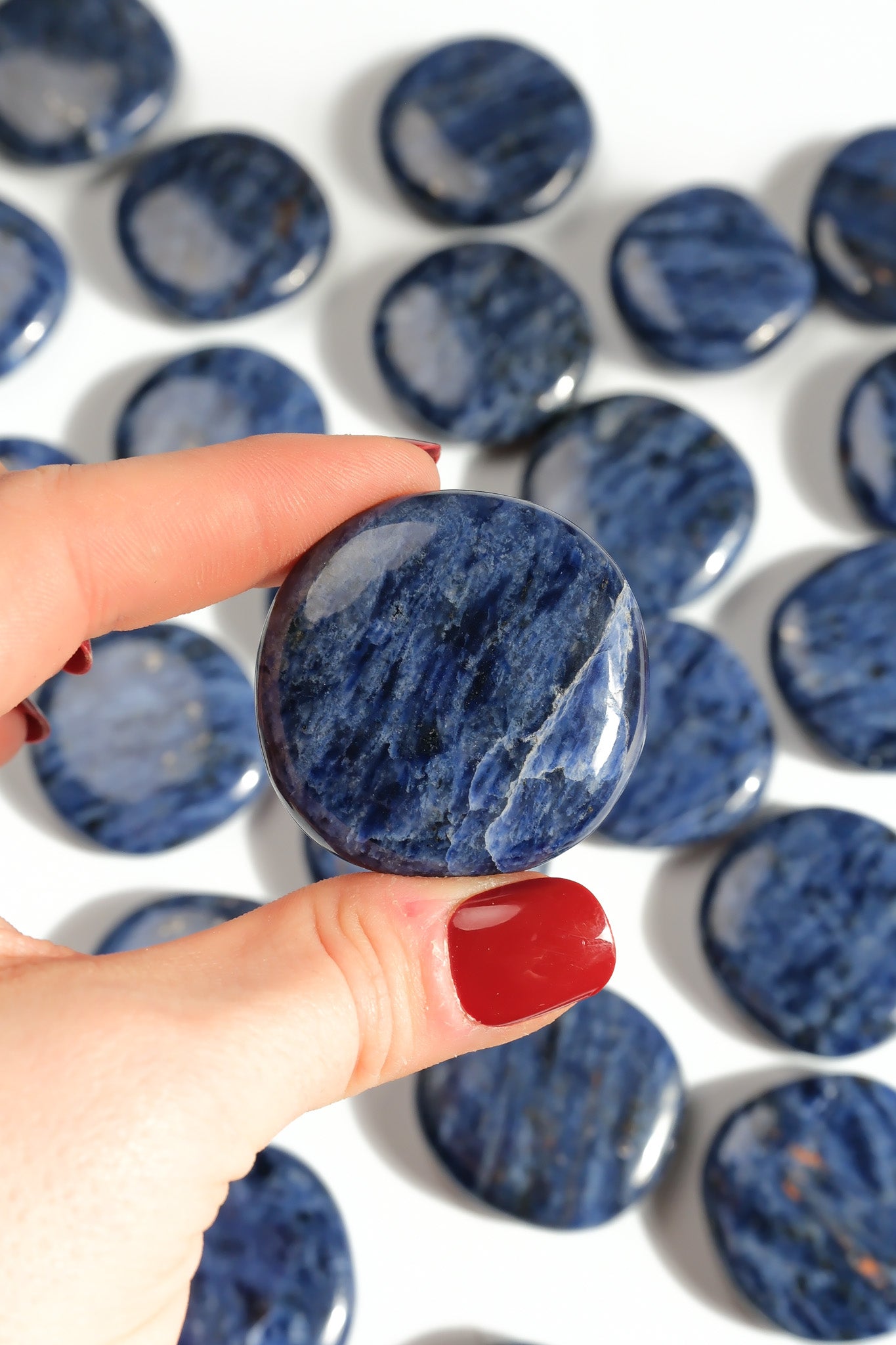 Sodalite Flat Stone